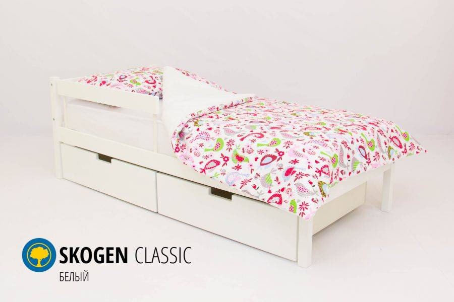 детская кровать skogen classic белый в Махачкале