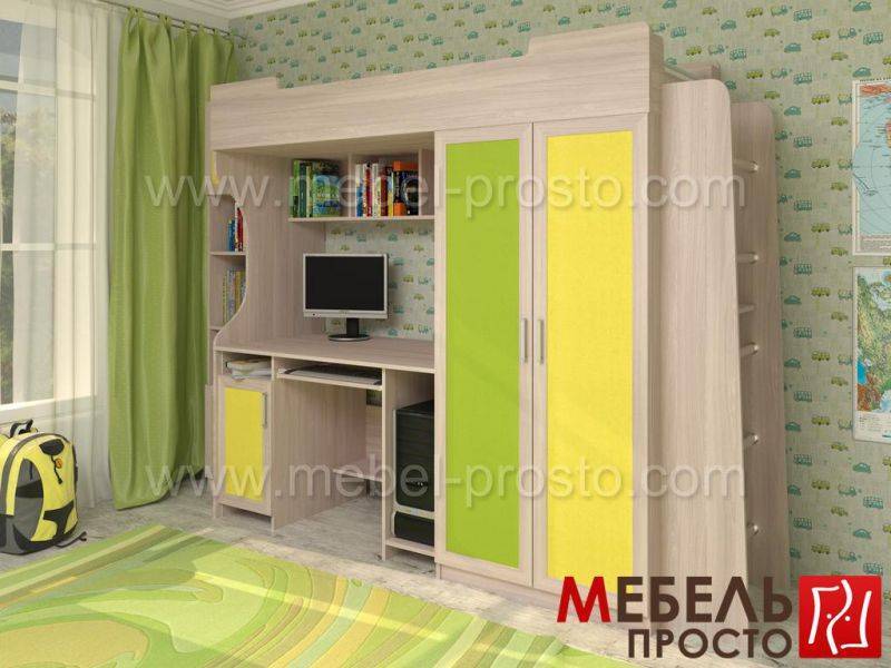 детская кровать-чердак карлсон модульный в Махачкале