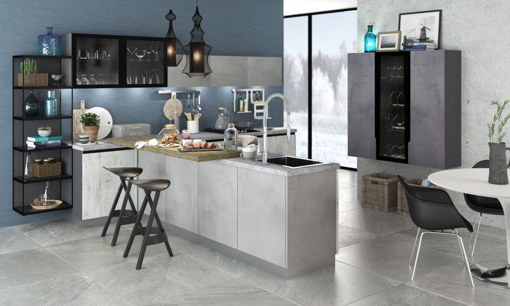 стильная кухня loft в Махачкале