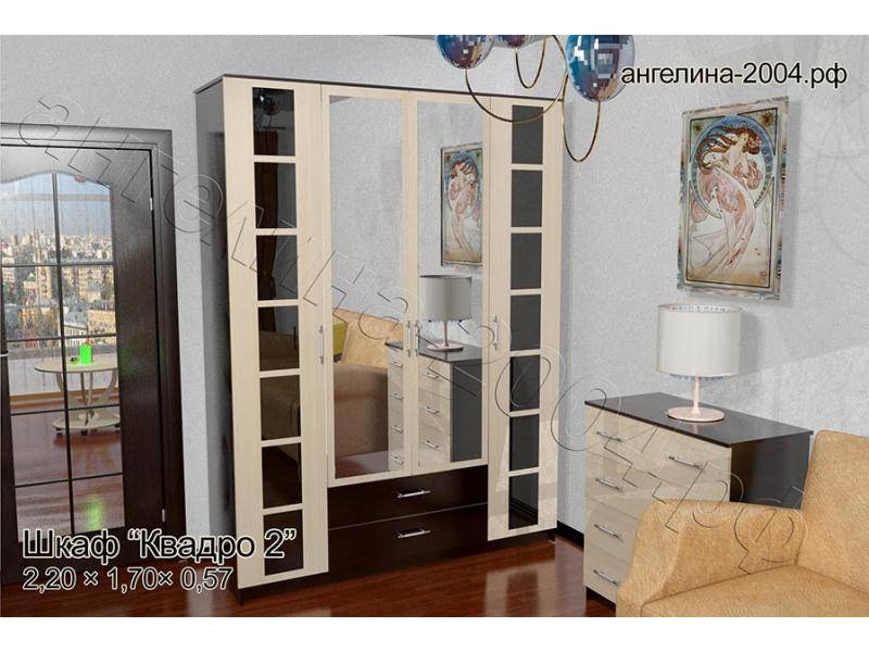 шкаф квадро 2 в Махачкале