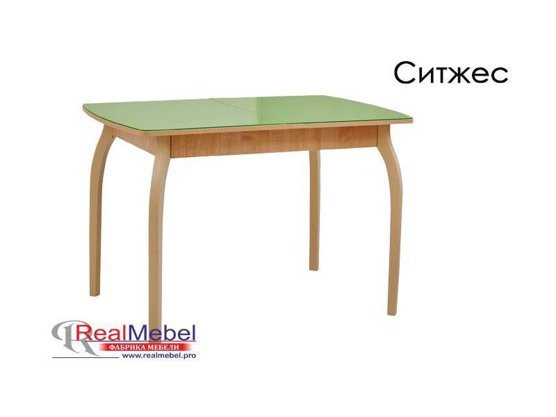 стол ситжес (сс 07) со стеклянной столешницей в Махачкале