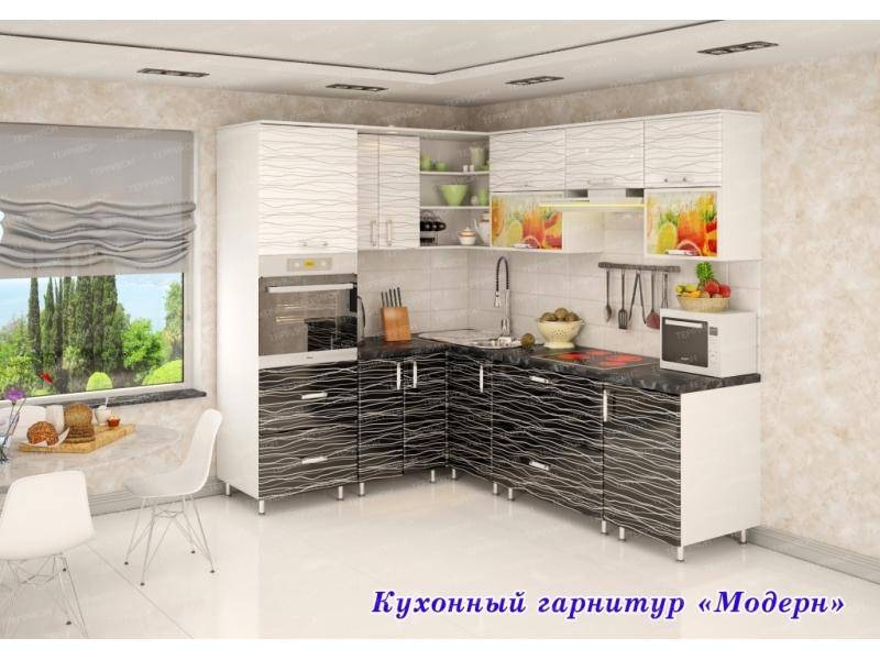 кухонный гарнитур угловой модерн в Махачкале