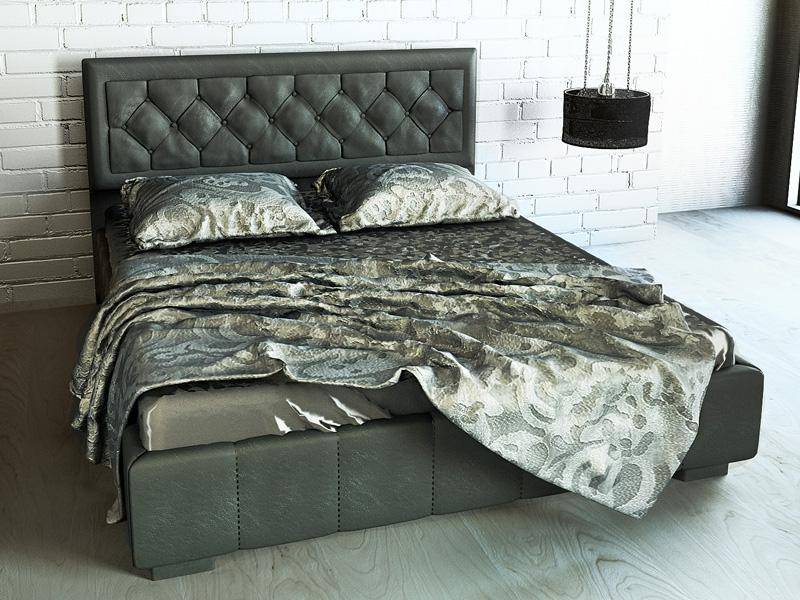 кровать олимпия (grey) с поъемным механизмом в Махачкале