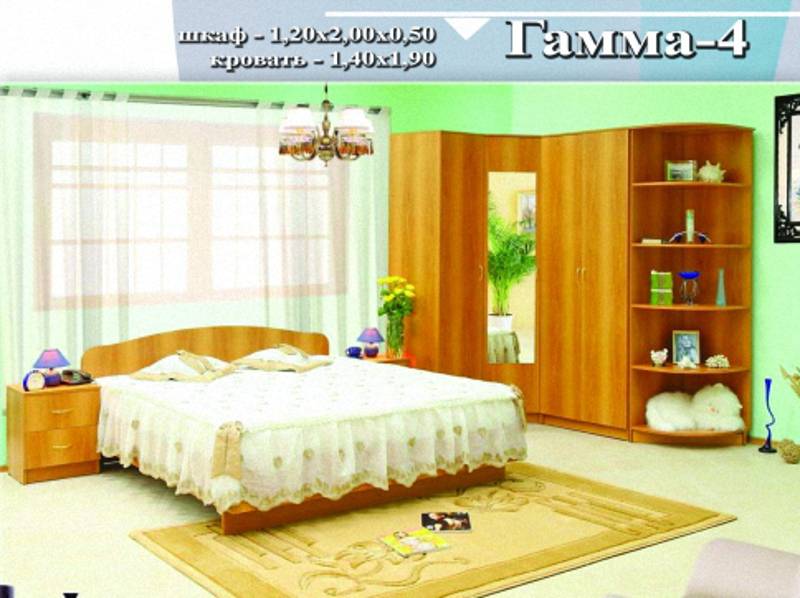 спальный гарнитур «гамма 4» в Махачкале