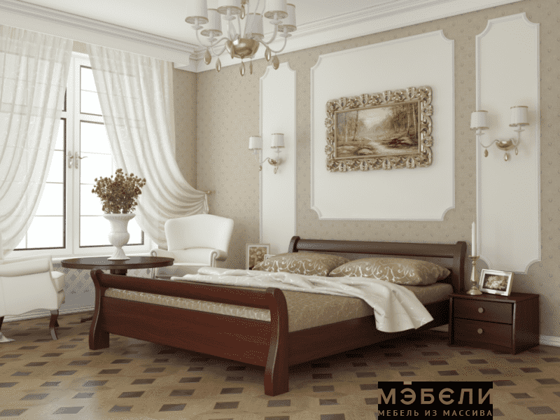 кровать диана из массива дерева в Махачкале
