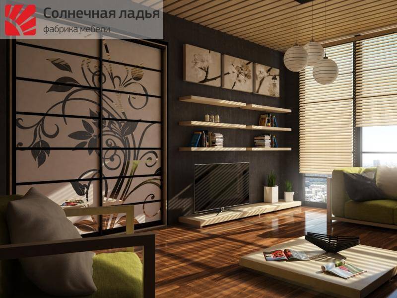шкаф - купе для гостиной 3 в Махачкале