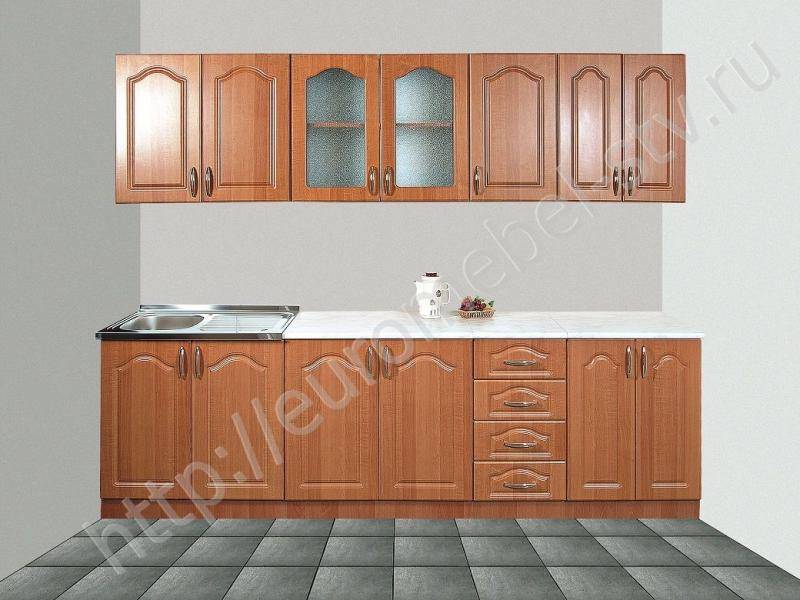кухонный гарнитур прямой классика в Махачкале