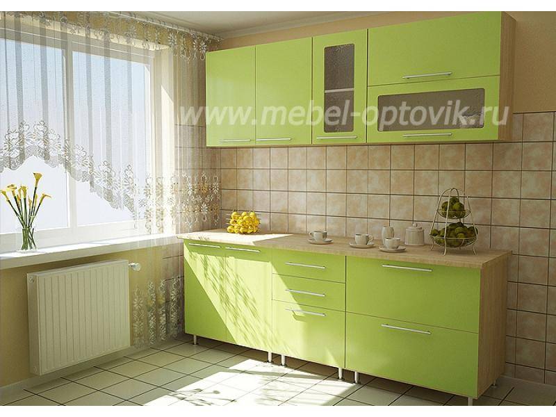 кухонный гарнитур прямой киви в Махачкале
