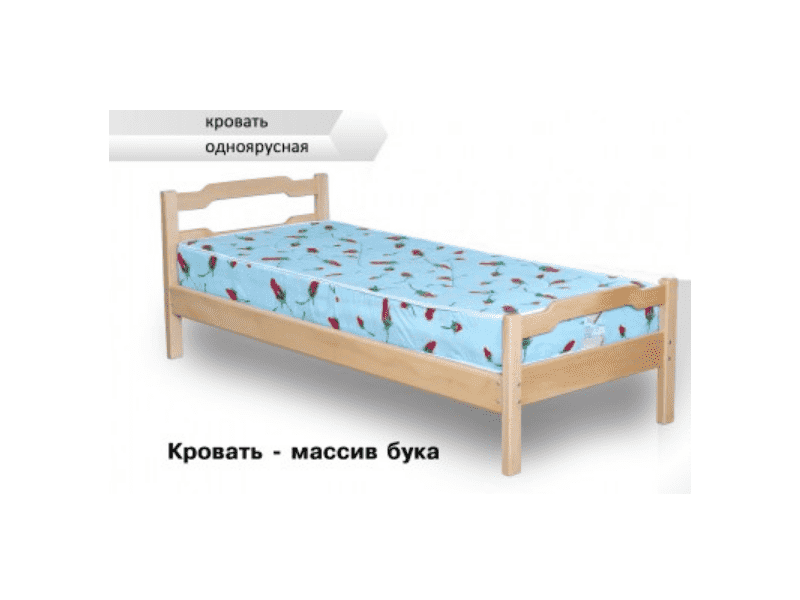кровать одноярусная из бука в Махачкале