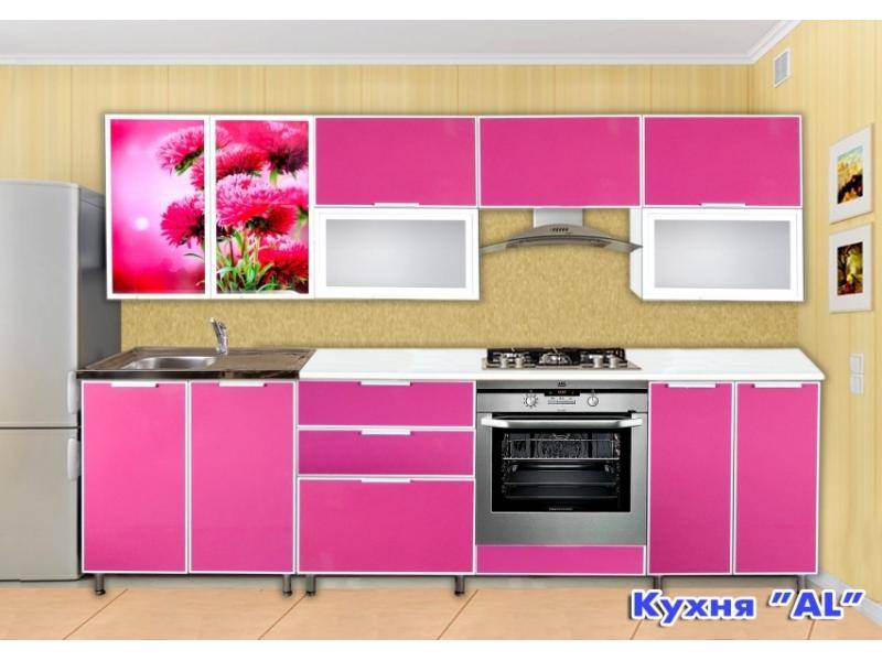 розовый кухонный гарнитур в Махачкале