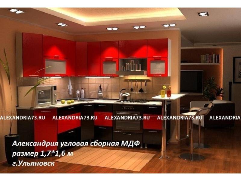 кухонный гарнитур александрия плюс угловая сборная в Махачкале