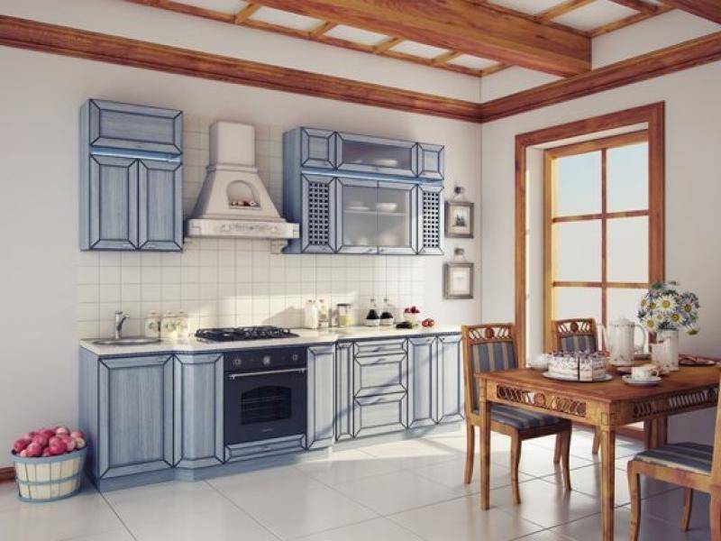 кухня прямая аква в Махачкале