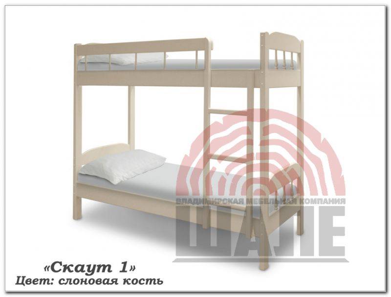 детская двухъярусная кровать скаут 1 в Махачкале