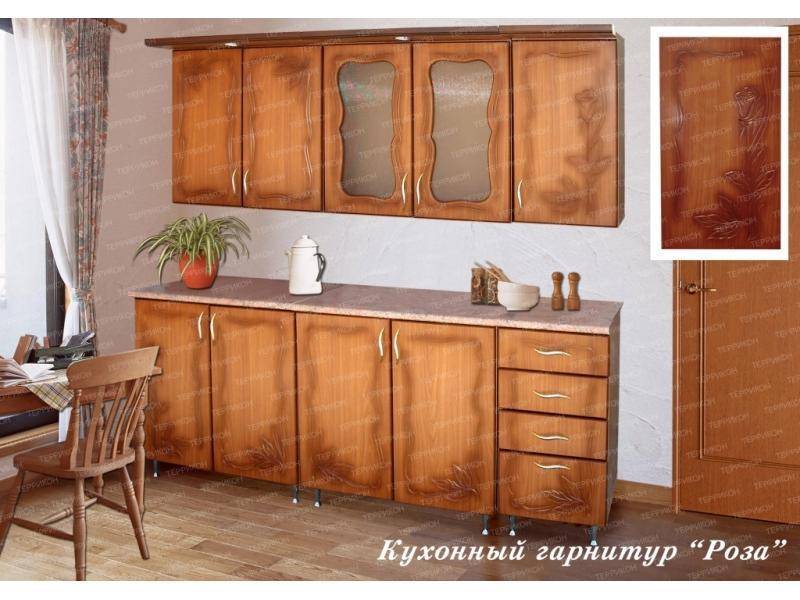 кухонный гарнитур прямой роза в Махачкале