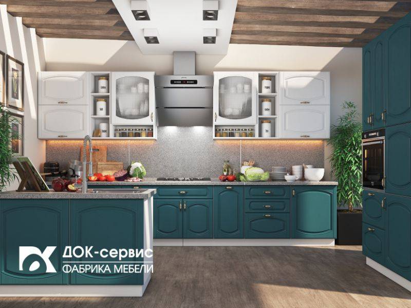 угловая кухня мдф в Махачкале