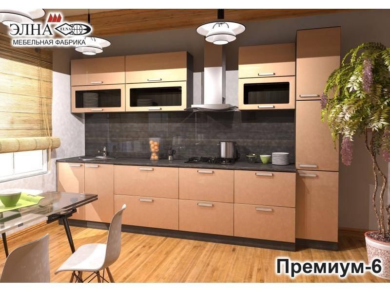 кухня прямая премиум 6 в Махачкале