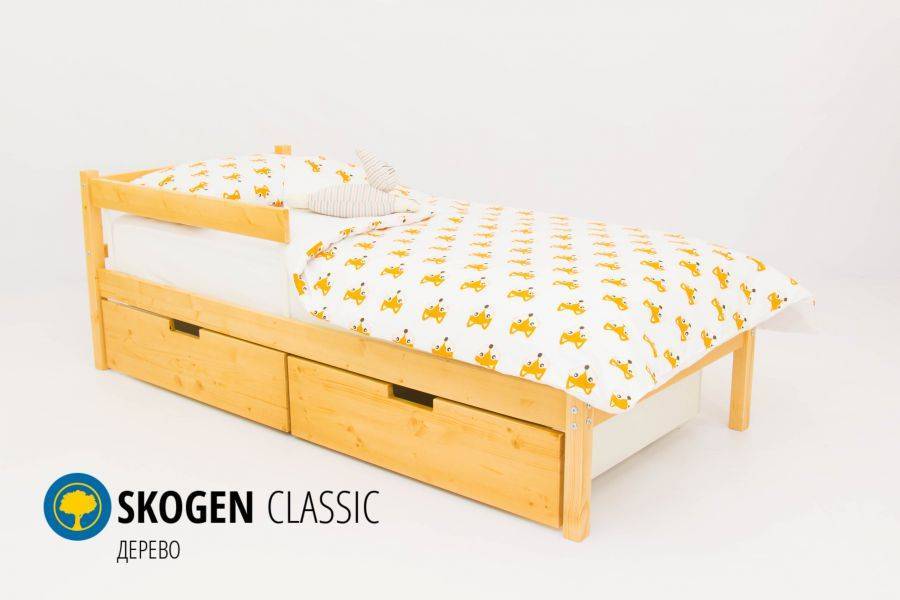 детская кровать skogen classic дерево в Махачкале