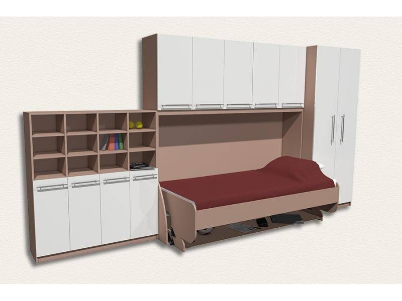 вместительная мебель junior-2 в детскую в Махачкале