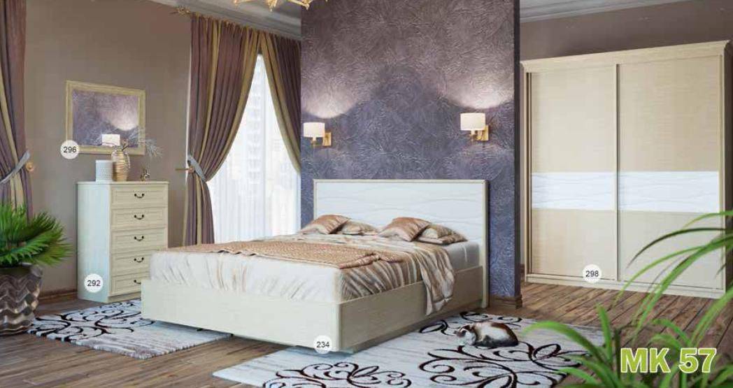 кровать 234 спальня мк 57 в Махачкале