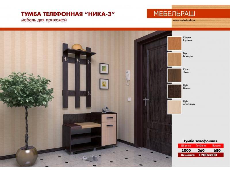 прихожая прямая ника 3 в Махачкале