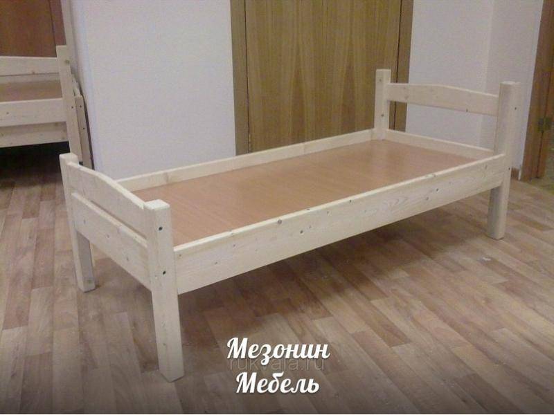 кровать детская из массива мезонин эко в Махачкале