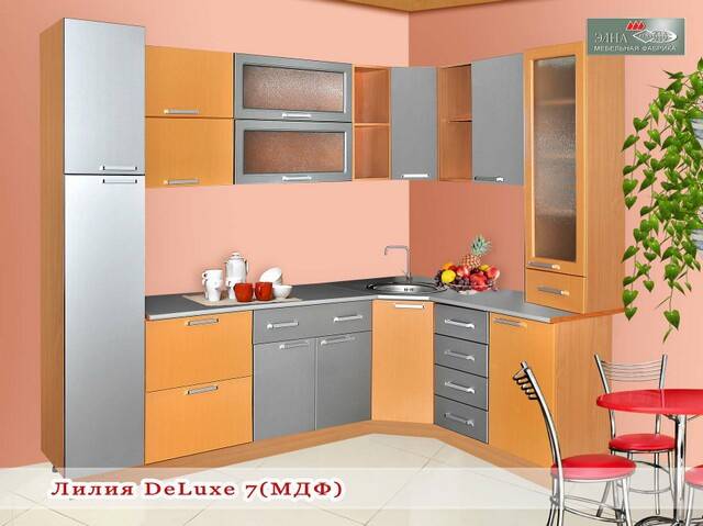 кухня лилия deluxe 7 в Махачкале