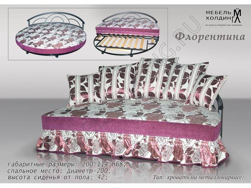 кровать металлокаркас флорентина в Махачкале