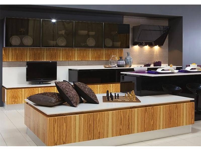 кухня прямая валенса wood в Махачкале