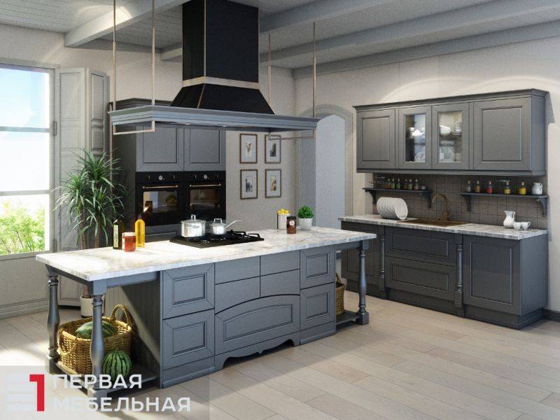 кухня серая орлеан в Махачкале