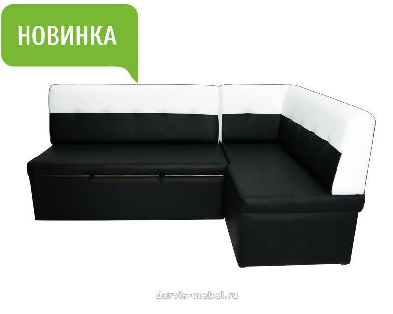 черно-белый кухонный уголок комфорт в Махачкале