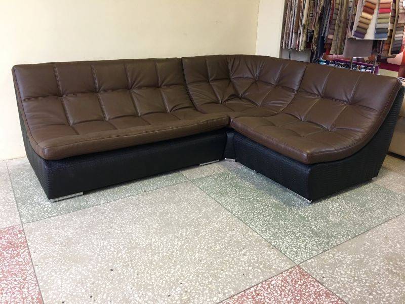 модульный угловой кожаный диван ланкастер в Махачкале