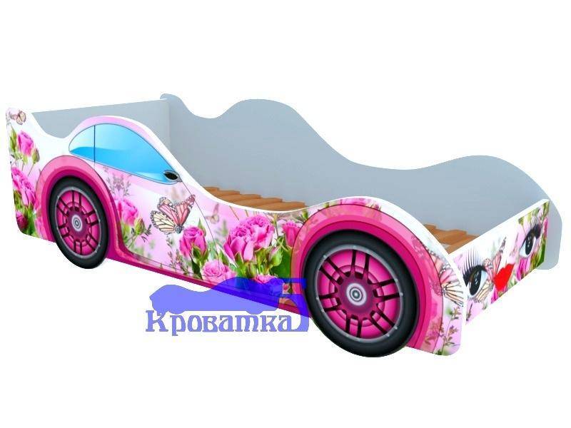 кровать для девочки бабочка в розах в Махачкале