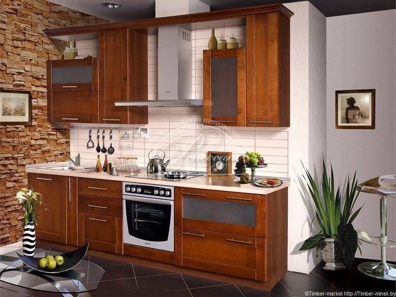 кухня из массива 9 в Махачкале