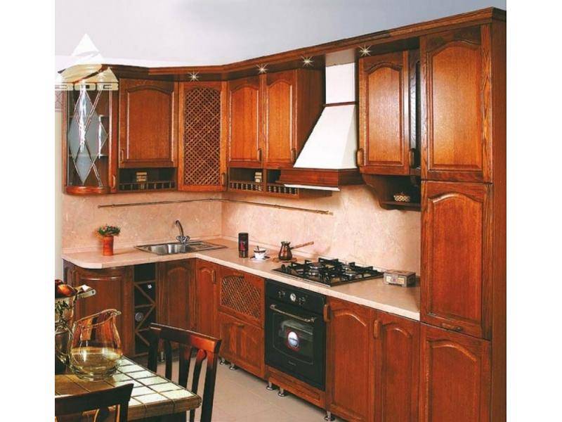 кухня угловая «уют массив» в Махачкале