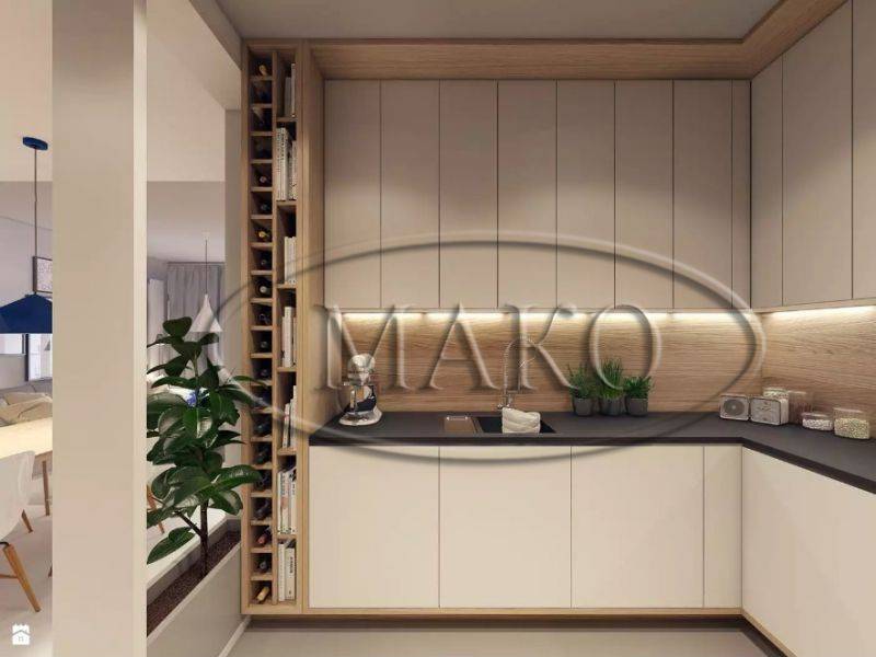 небольшая кухня в стиле минимализм 2 в Махачкале