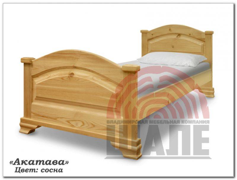 кровать деревянная акатава в Махачкале