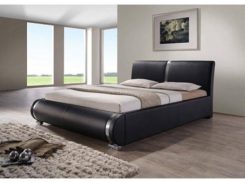 кровать sweet aldo 160*200 pu black в Махачкале