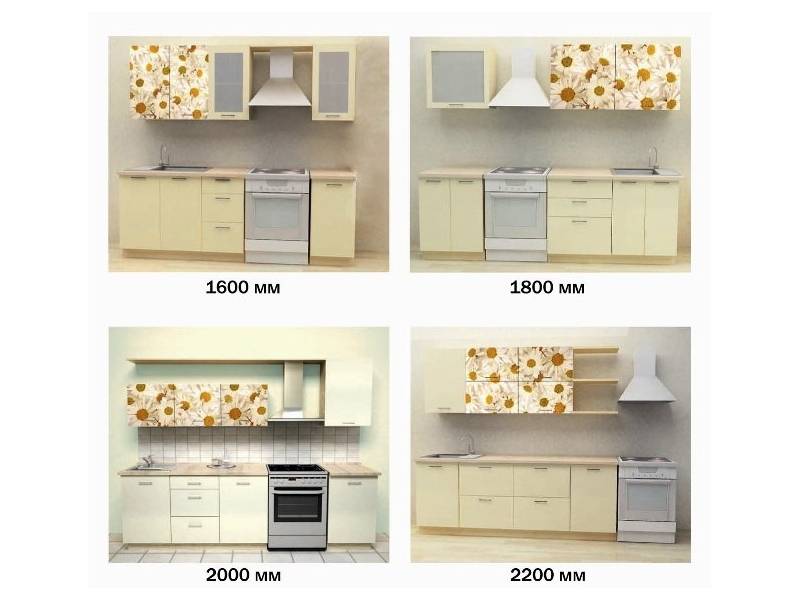 кухонный гарнитур ромашки в Махачкале