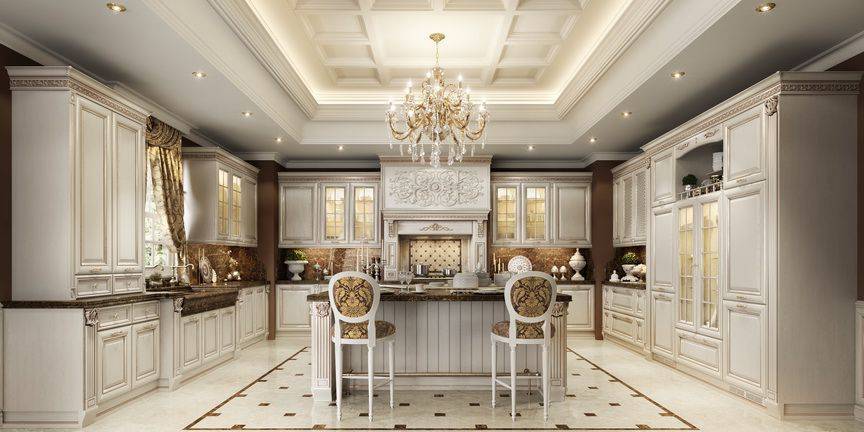 классическая шикарная кухня classico prestige в Махачкале