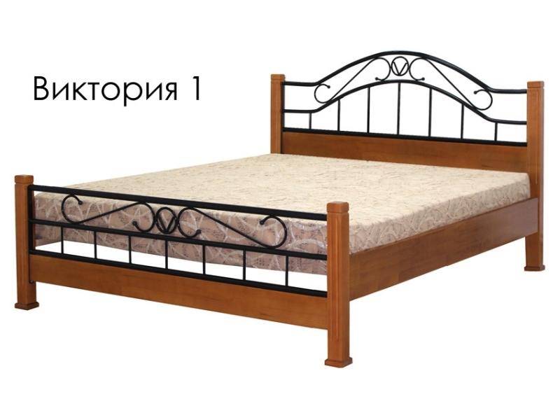 кровать виктория 1из массива сосны с элементами ковки в Махачкале