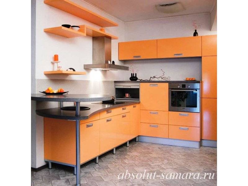 угловая кухня стильная в Махачкале
