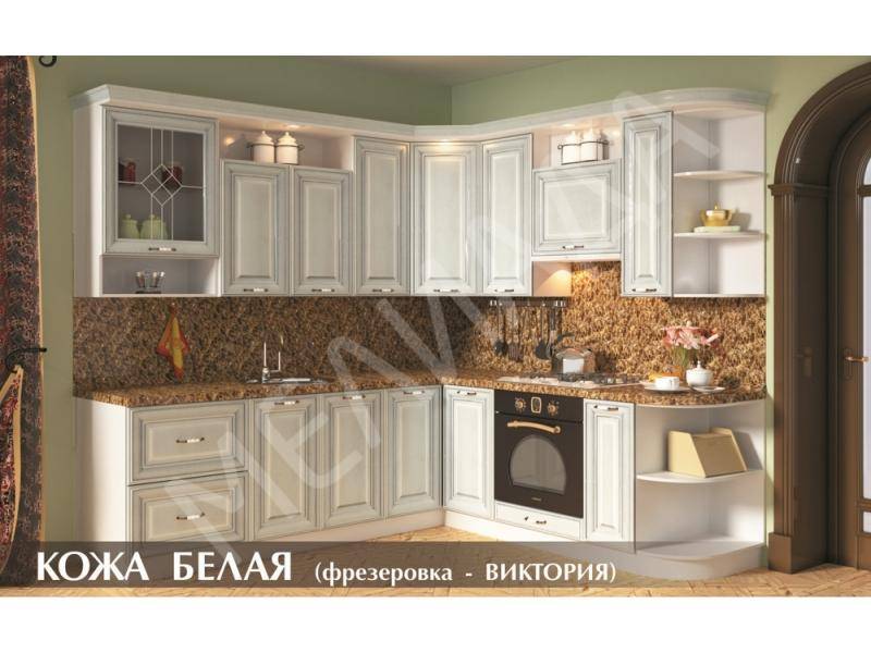 кухня кожа белая в Махачкале