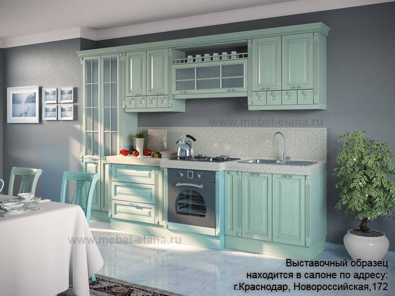 кухня из массива шервуд 9 в Махачкале