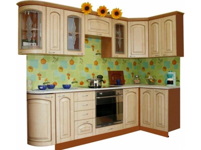 кухня угловая патина беленый дуб в Махачкале