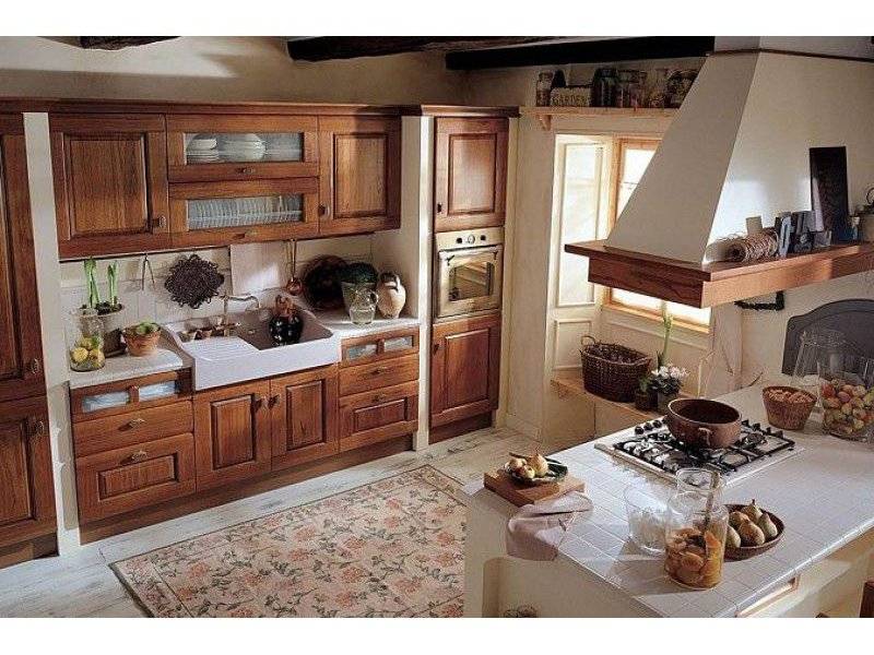 кухня арт из массива 003 в Махачкале