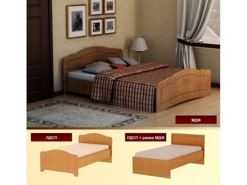 кровать мдф 1400*2000 в Махачкале