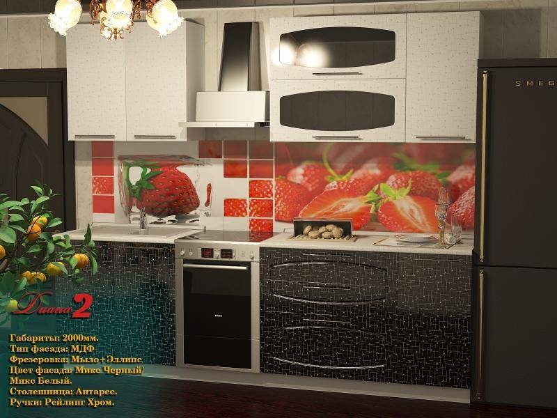 прямая кухня диана 2 в Махачкале