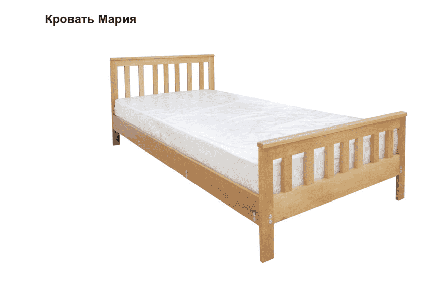 кровать мария из массива дерева в Махачкале