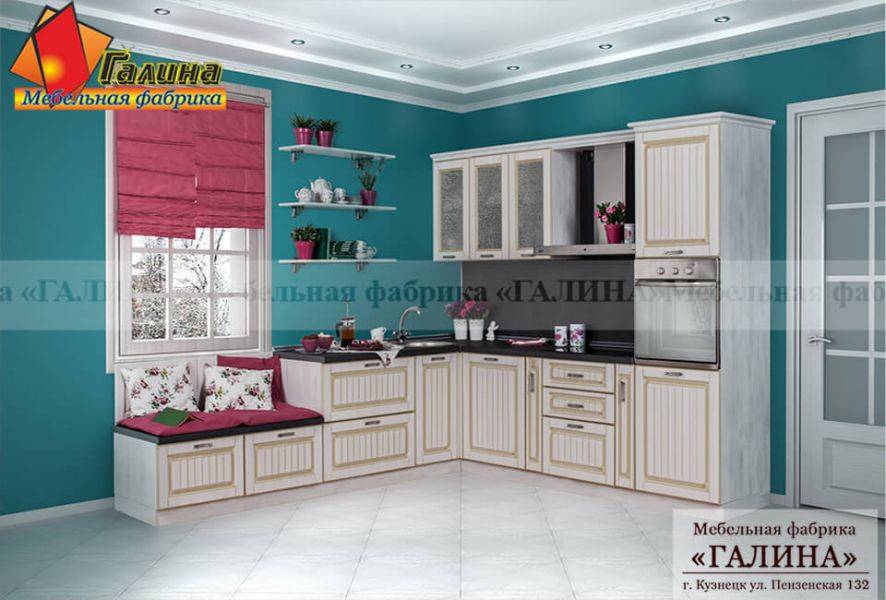 кухонный гарнитур патина 005 в Махачкале