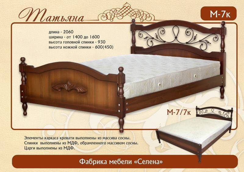 кровать «татьяна м-7к» в Махачкале